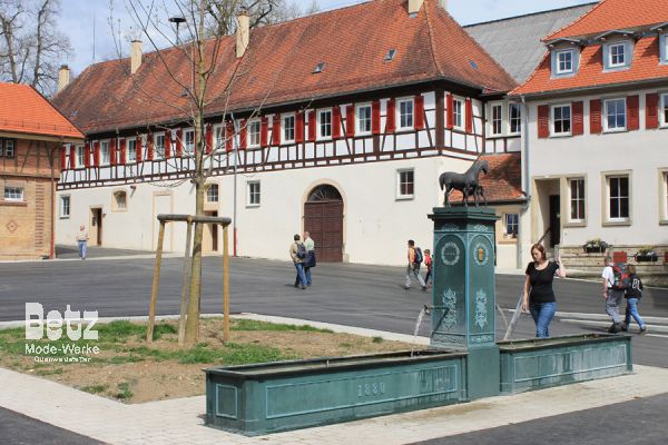 Die wunderschöne Anlage des Gestüts